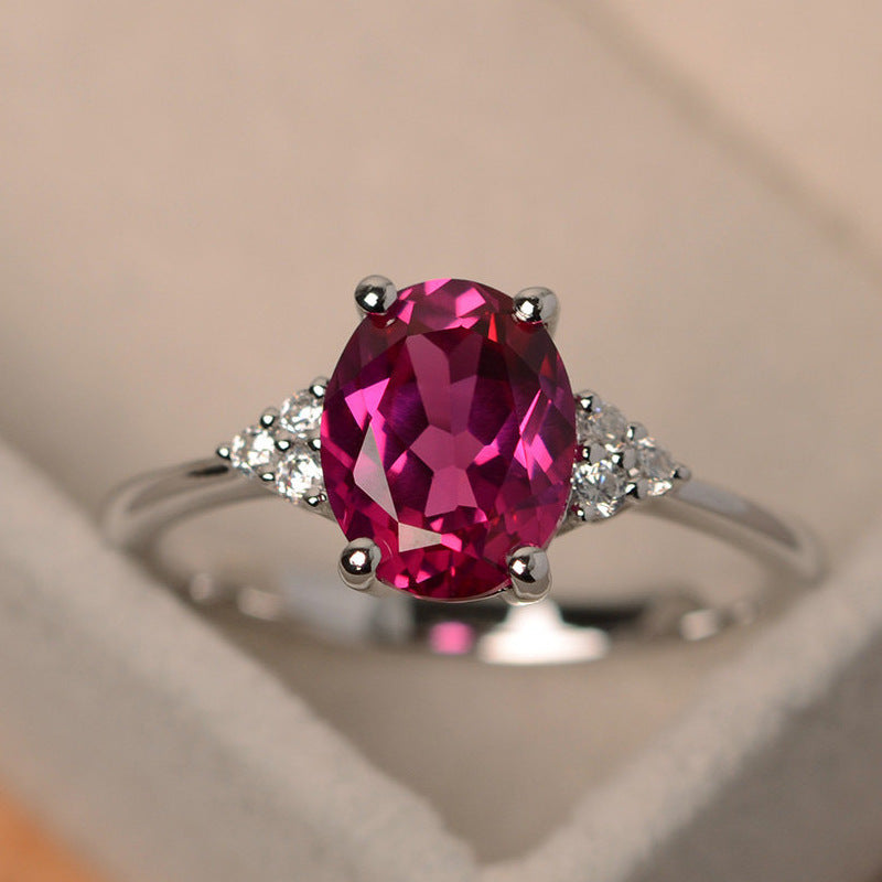 Fashion Geometry Pattern Ring For Women Wedding