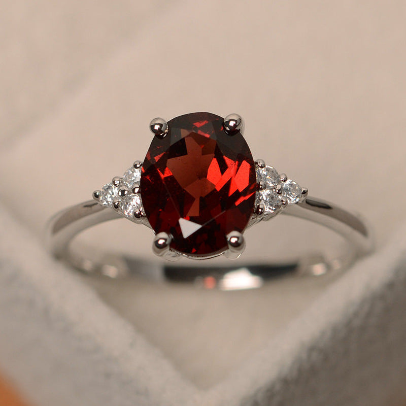 Fashion Geometry Pattern Ring For Women Wedding