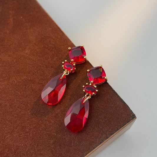 Trendy Water Drop-shaped Earrings Fashion Advanced