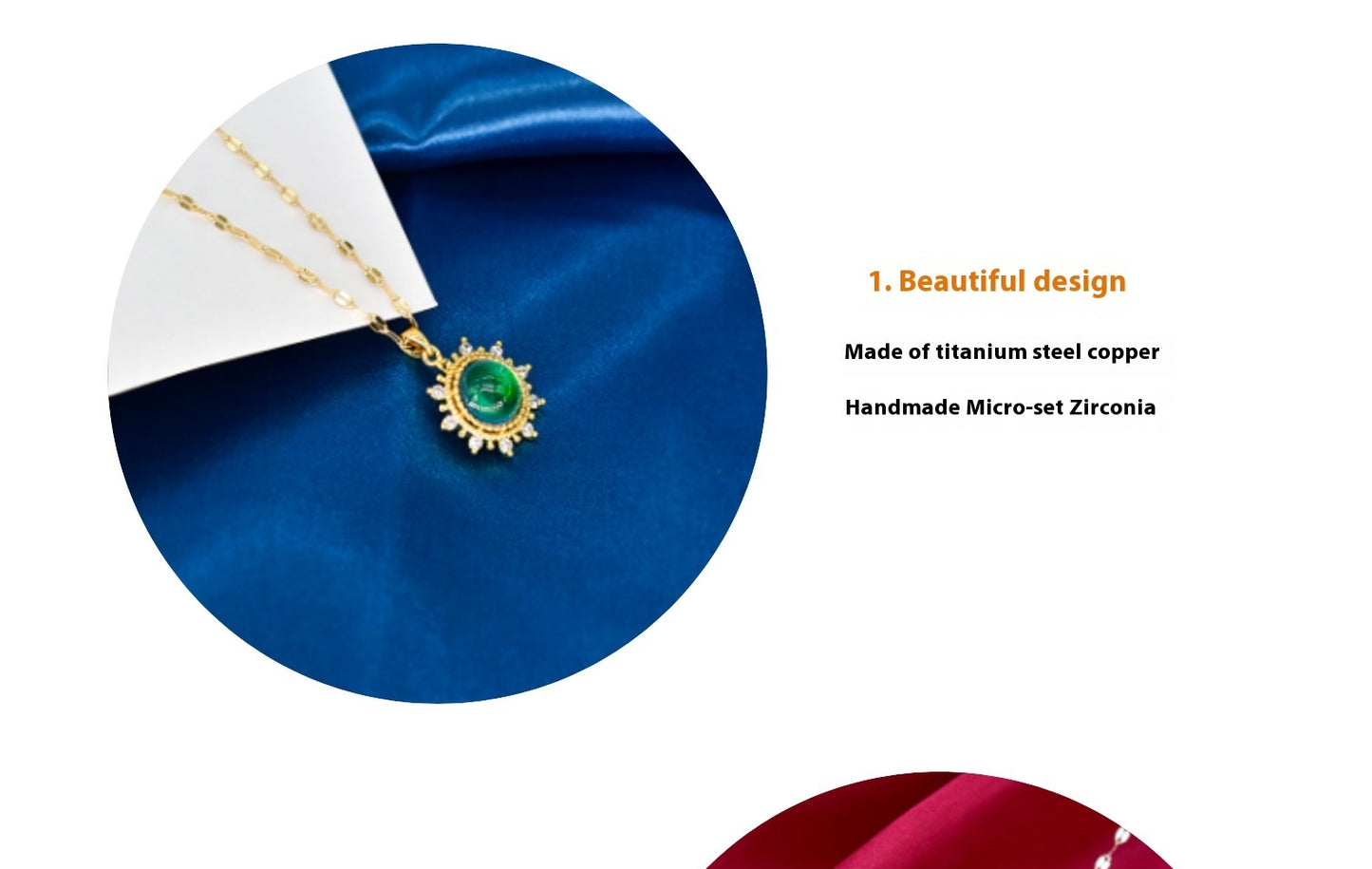 Non-fading Temperature-sensitive SUNFLOWER Necklace Luxury