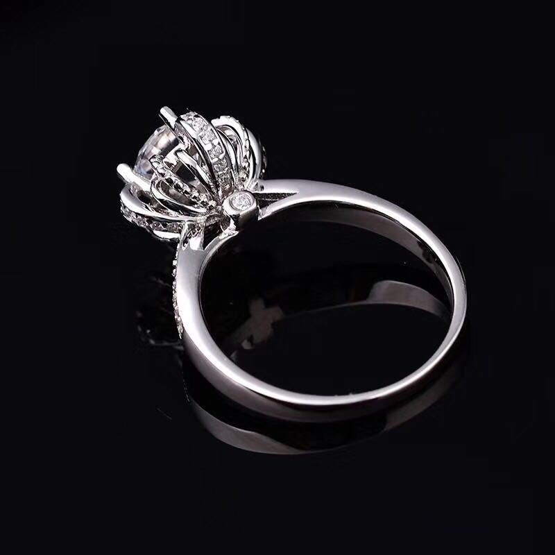 Moissanite Wishing Fountain Ring