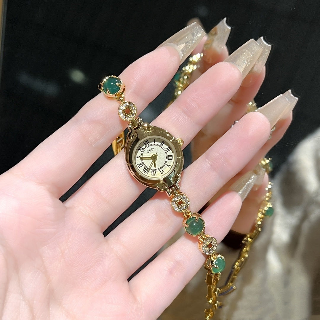 Dial Gold Mid-ancient Mild Luxury Retro Refined Grace Watch