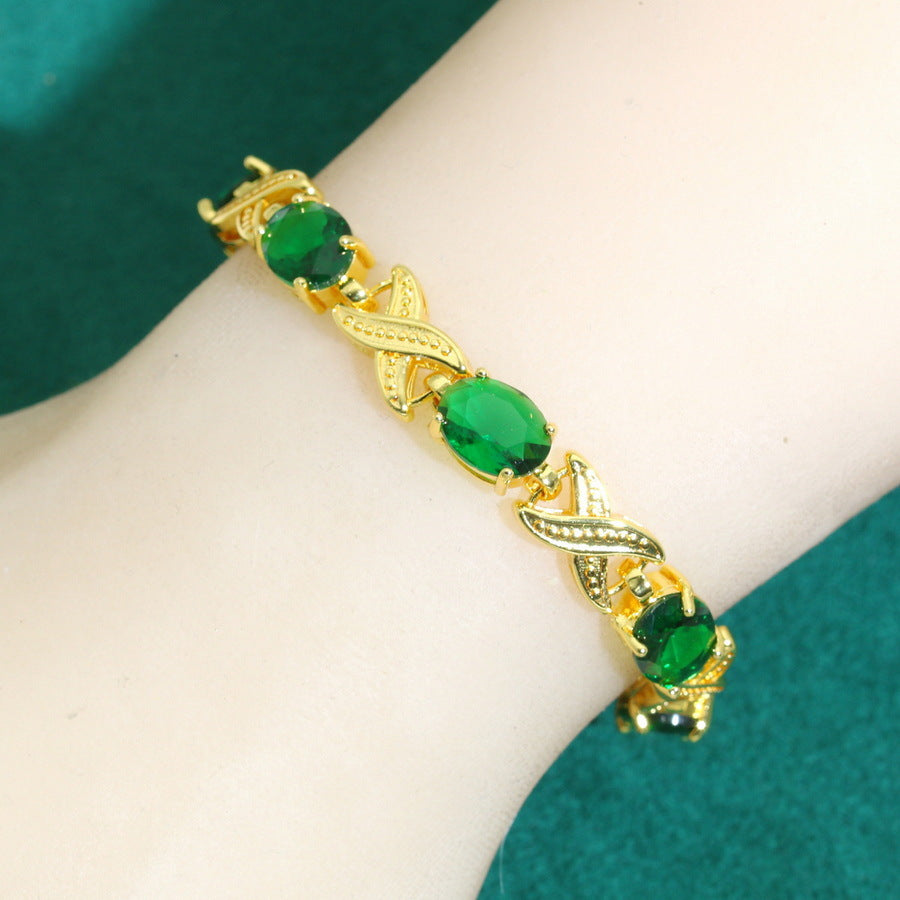 Fashion High-quality Zircon Women's Bracelet