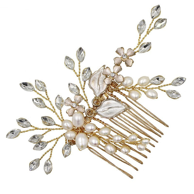 Shiny Horse Eye Diamond Wedding Dress Headwear