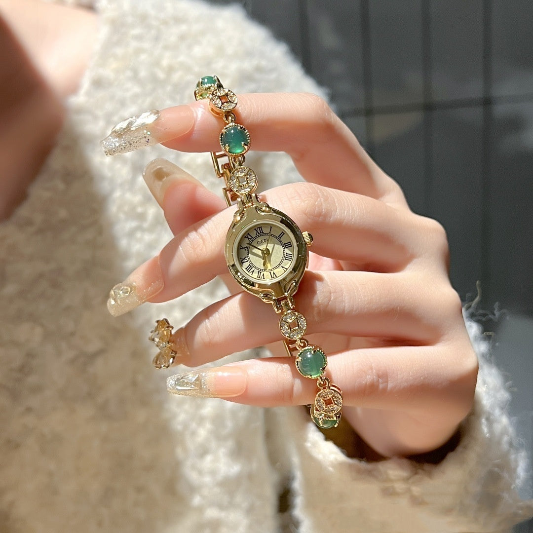 Dial Gold Mid-ancient Mild Luxury Retro Refined Grace Watch