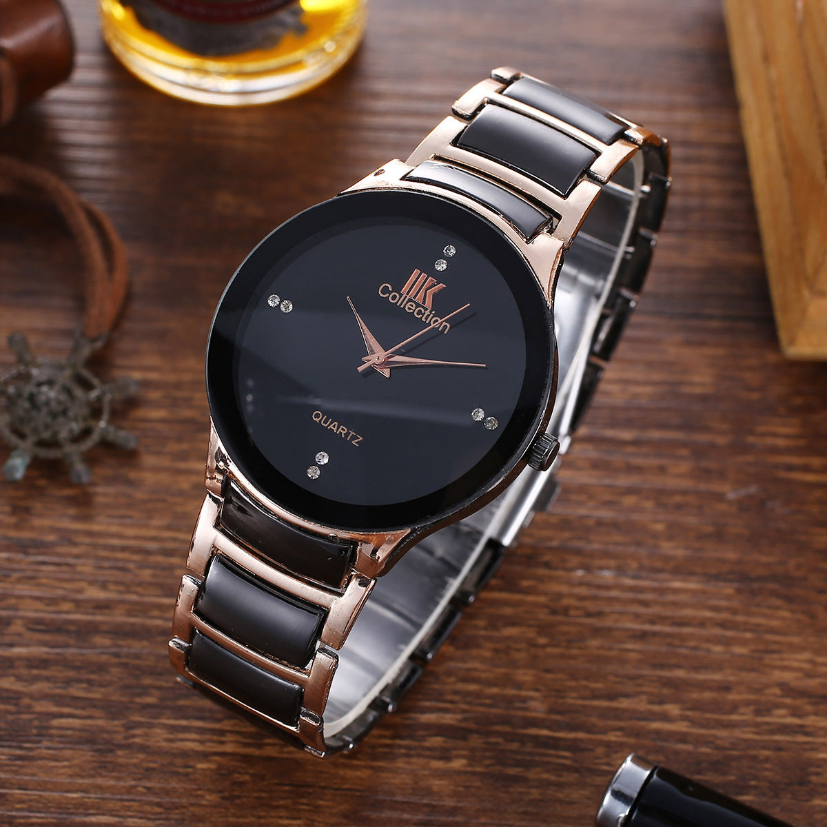 Men's Fashion Trend Business Quartz Watch Set